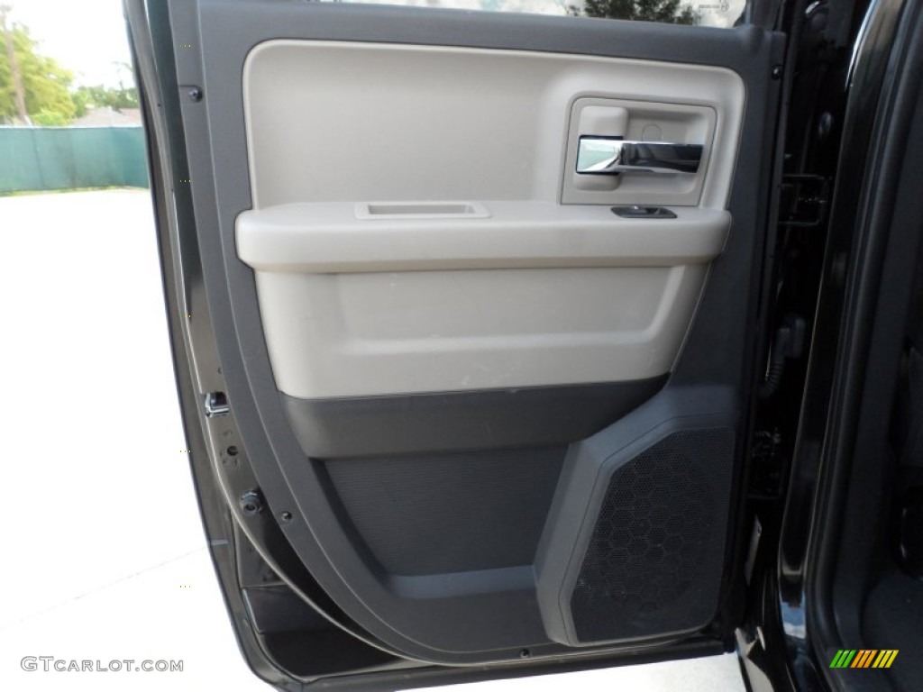 2009 Ram 1500 SLT Quad Cab 4x4 - Brilliant Black Crystal Pearl / Dark Slate/Medium Graystone photo #38