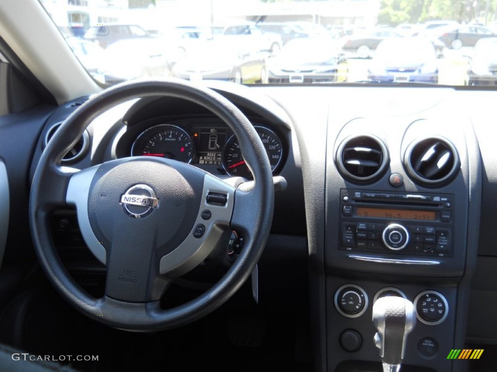 2011 Rogue S AWD - Silver Ice Metallic / Black photo #4