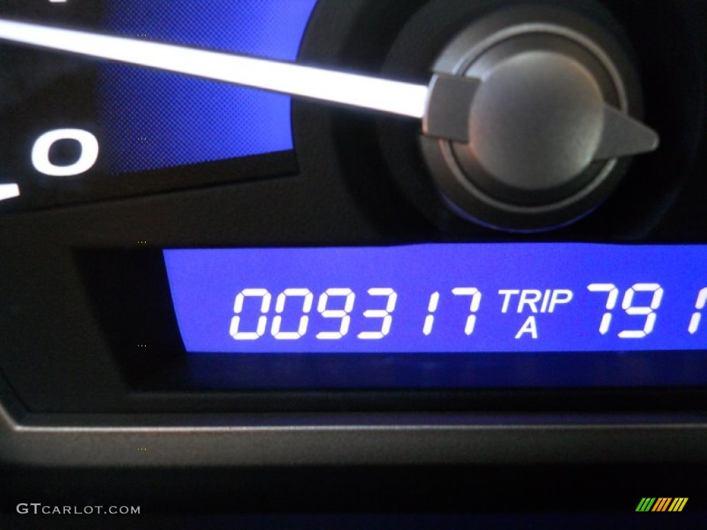 2010 Civic EX Sedan - Crystal Black Pearl / Gray photo #3