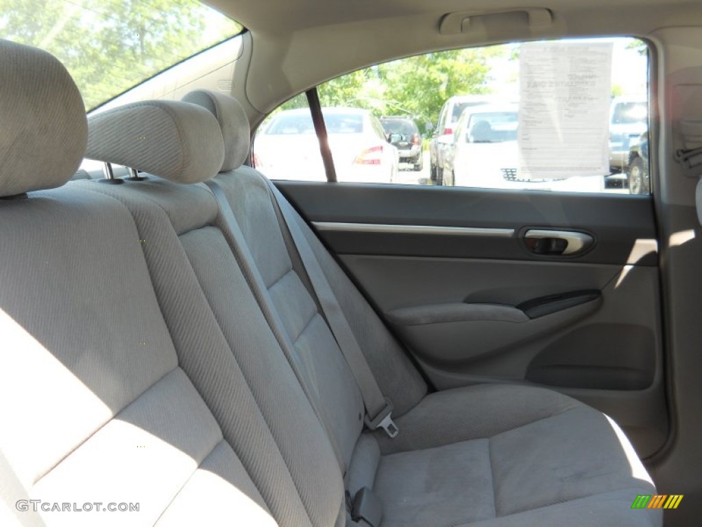 2010 Civic EX Sedan - Crystal Black Pearl / Gray photo #8