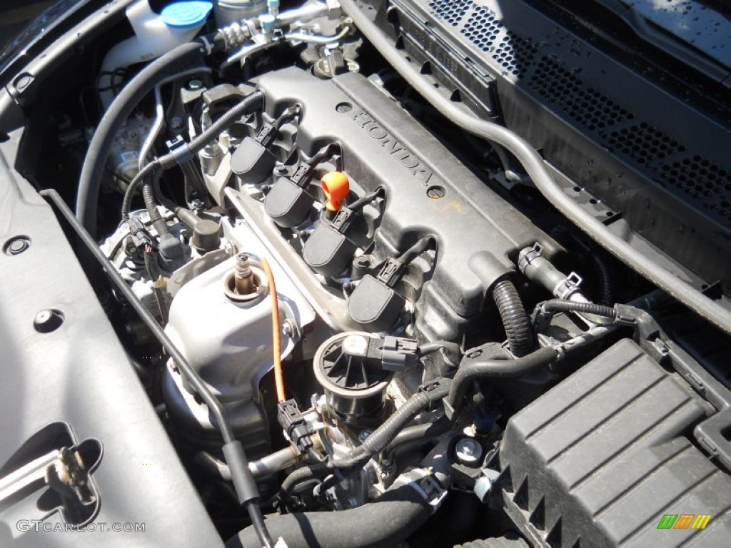 2010 Civic EX Sedan - Crystal Black Pearl / Gray photo #18