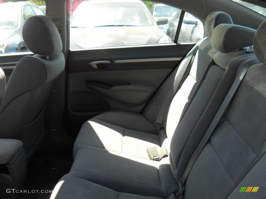 2010 Civic EX Sedan - Crystal Black Pearl / Gray photo #22