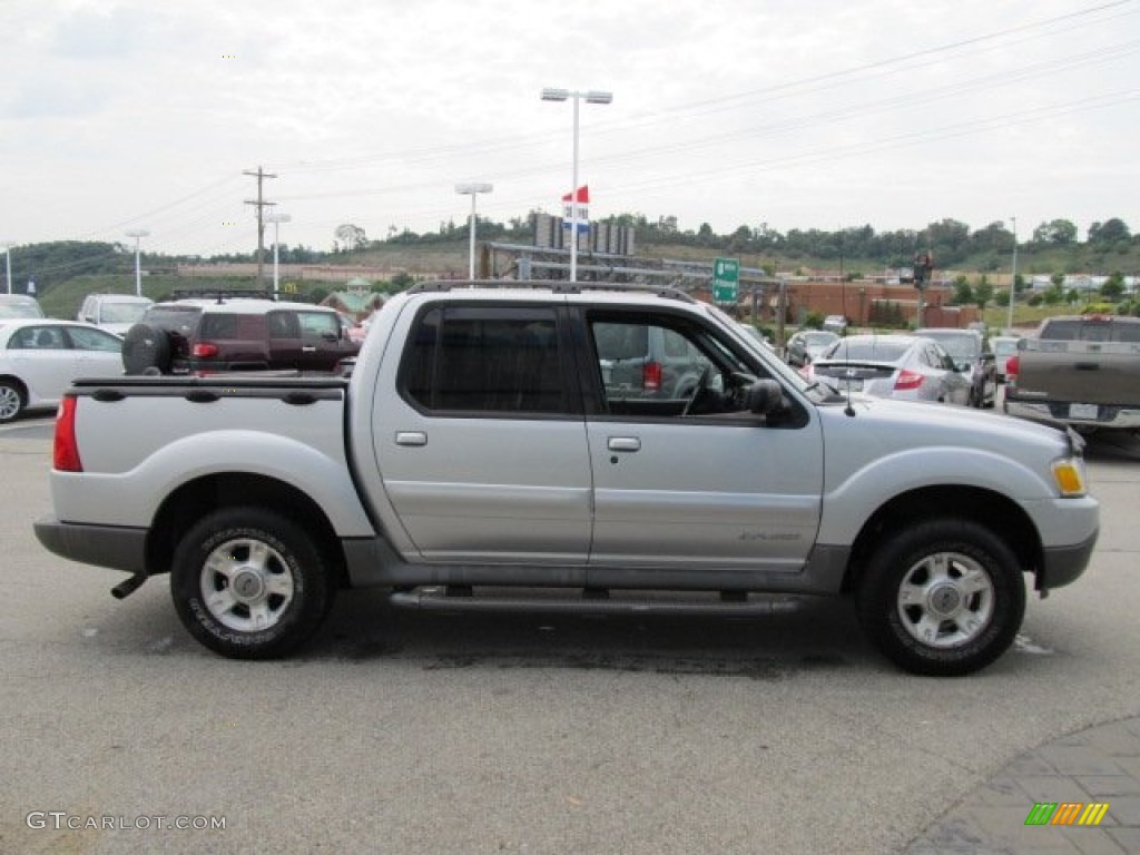 2001 Explorer Sport Trac 4x4 - Silver Frost Metallic / Dark Graphite photo #11