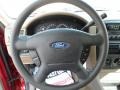 Medium Parchment 2004 Ford Explorer XLS Steering Wheel