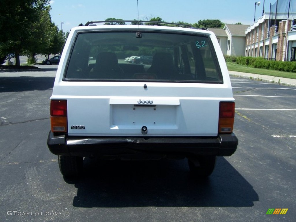 1995 Cherokee Sport - Stone White / Grey photo #5