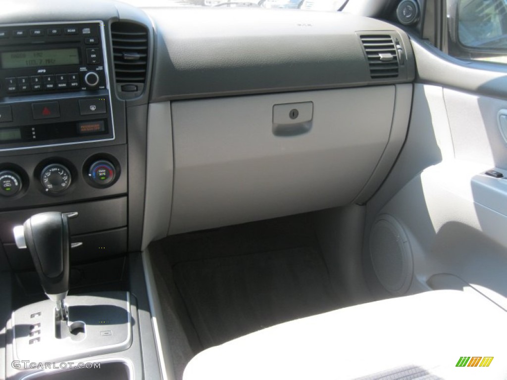 2009 Sorento LX 4x4 - Ebony Black / Gray photo #6