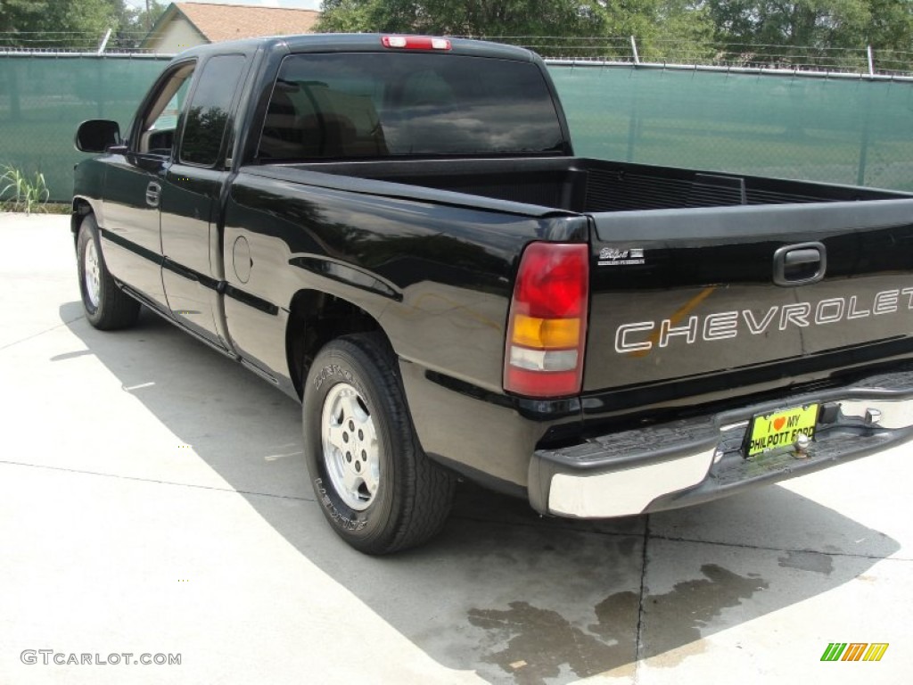 2007 Silverado 1500 Classic LS Crew Cab - Black / Dark Charcoal photo #5