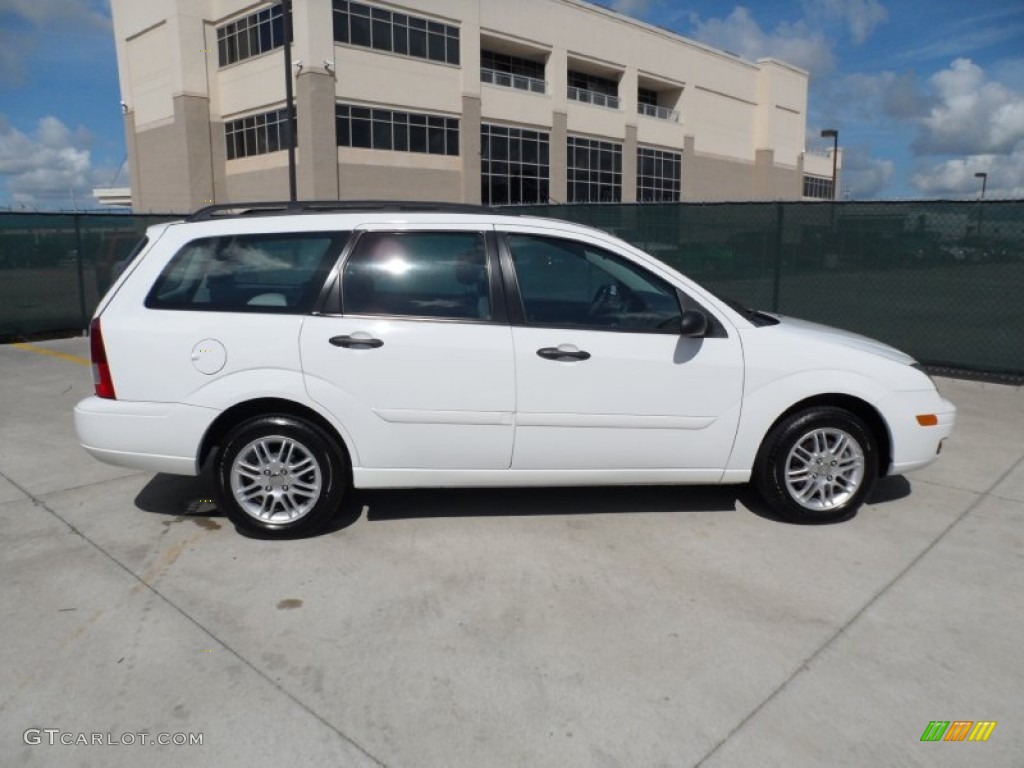 Cloud 9 White 2007 Ford Focus ZXW SES Wagon Exterior Photo #51694879