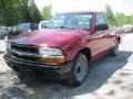 Dark Cherry Red Metallic 2003 Chevrolet S10 Regular Cab