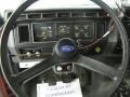Grey 1988 Ford F700 Regular Cab Dump Truck Steering Wheel