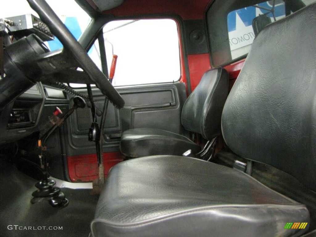 1988 Ford F700 Regular Cab Dump Truck Interior Color Photos