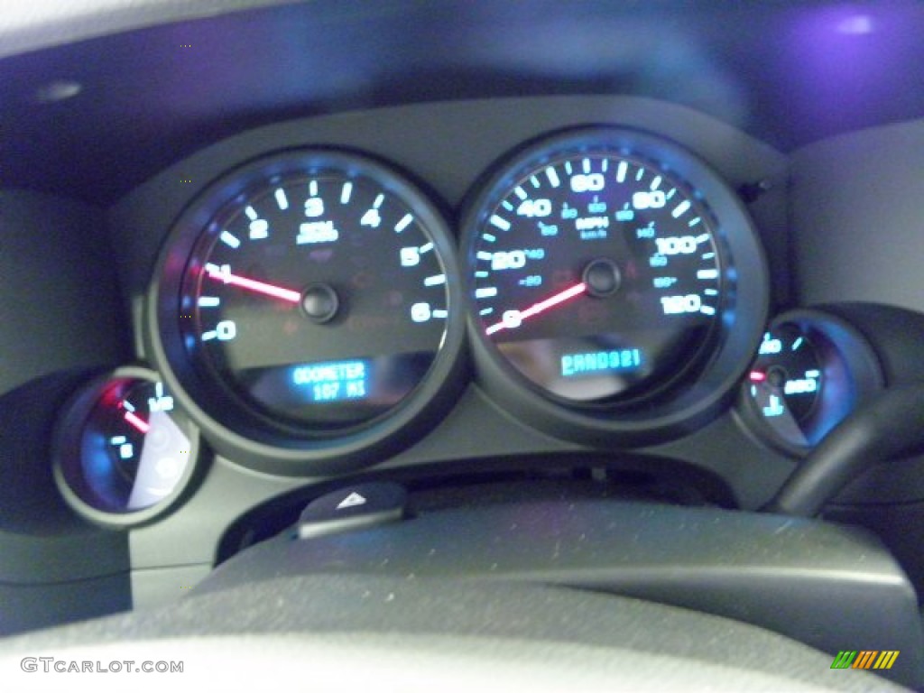 2011 Silverado 1500 Regular Cab - Summit White / Dark Titanium photo #11