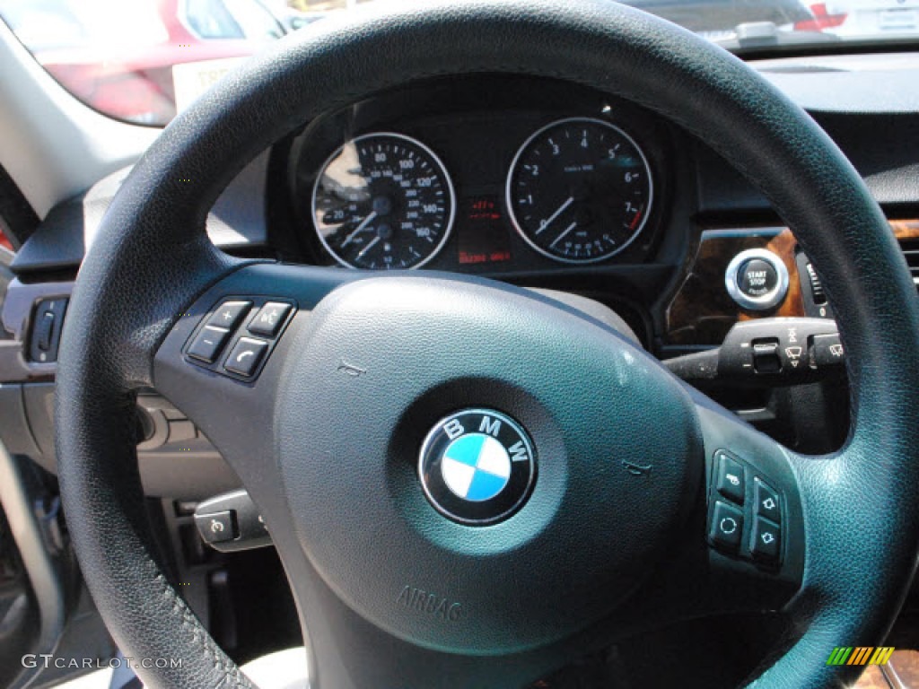 2006 3 Series 330i Sedan - Silver Grey Metallic / Black photo #19