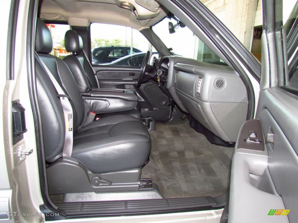 Dark Charcoal Interior 2007 Chevrolet Silverado 1500 Classic LT Extended Cab Photo #51699934