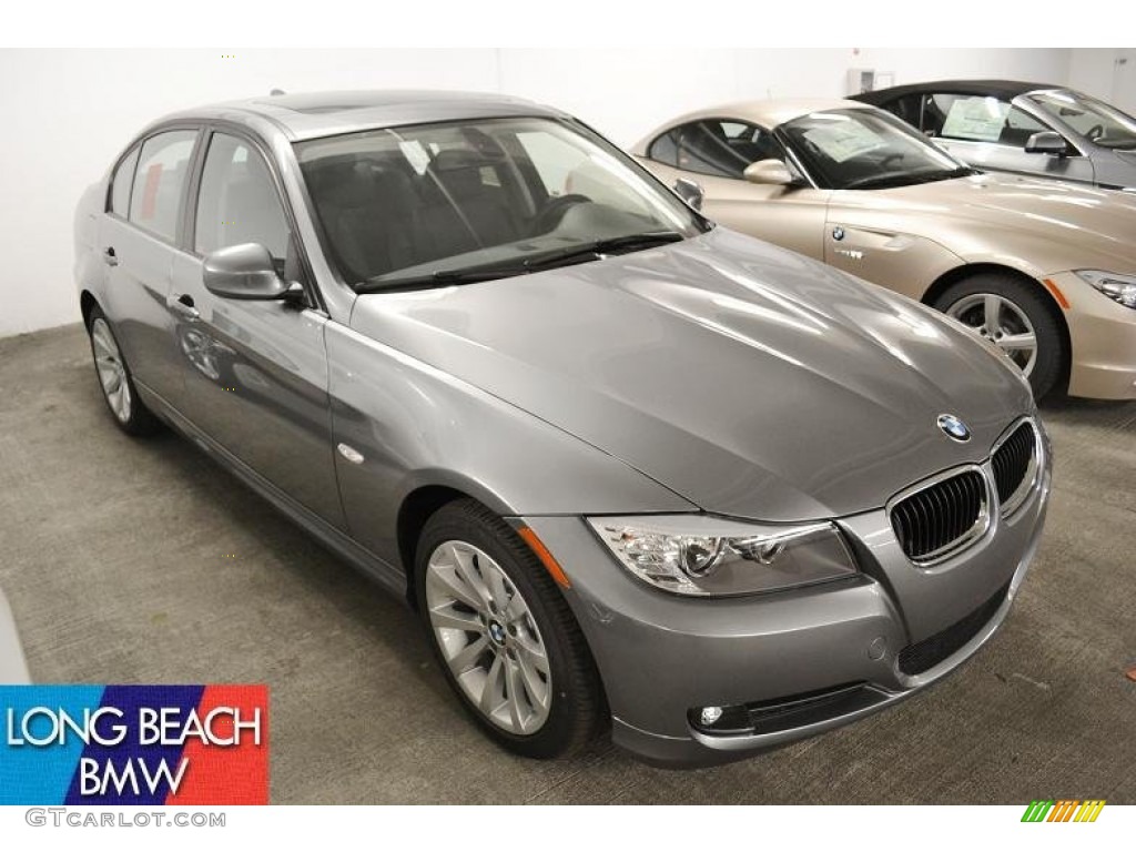 2011 3 Series 328i Sedan - Space Gray Metallic / Black Dakota Leather photo #1