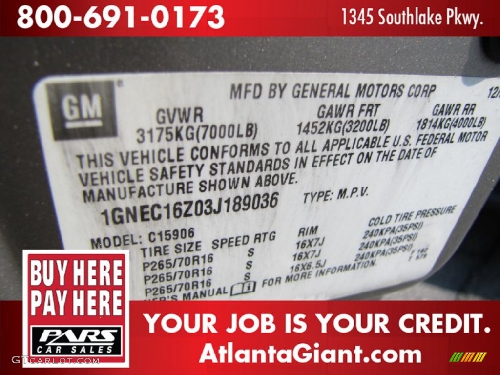 2003 Suburban 1500 LT - Sandalwood Metallic / Tan/Neutral photo #18