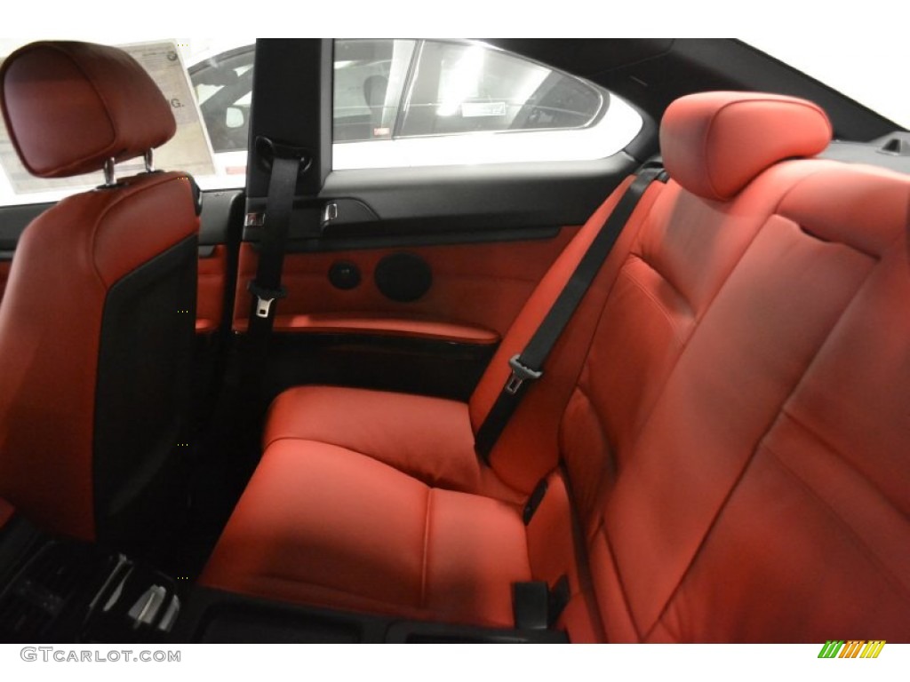 2011 3 Series 335i Coupe - Alpine White / Coral Red/Black Dakota Leather photo #5