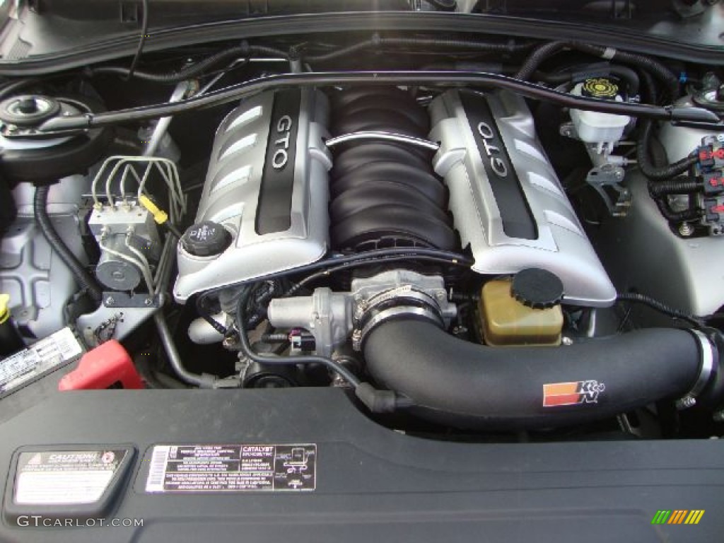 2006 Pontiac GTO Coupe 6.0 Liter OHV 16 Valve LS2 V8 Engine Photo #51701125