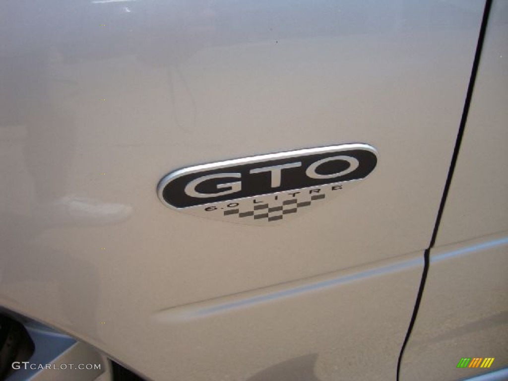 2006 Pontiac GTO Coupe Marks and Logos Photo #51701140
