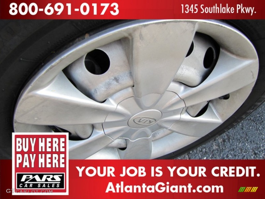 2006 Rio Sedan - Silver / Gray photo #5