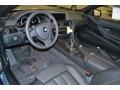 Black Nappa Leather Interior Photo for 2012 BMW 6 Series #51701746