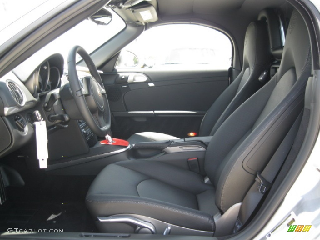 Black Interior 2012 Porsche Boxster S Photo #51702601
