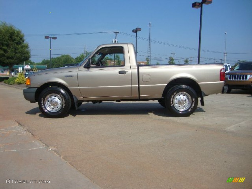 Arizona Beige Metallic 2003 Ford Ranger XL Regular Cab Exterior Photo #51702796