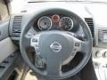 Charcoal 2012 Nissan Sentra 2.0 SL Steering Wheel