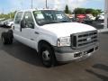 2006 Oxford White Ford F350 Super Duty XL Crew Cab Chassis  photo #1