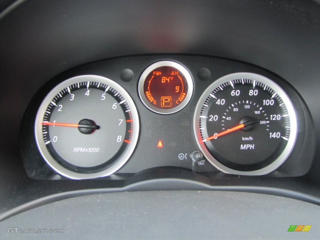 2012 Nissan Sentra 2.0 SR Gauges Photo #51703279