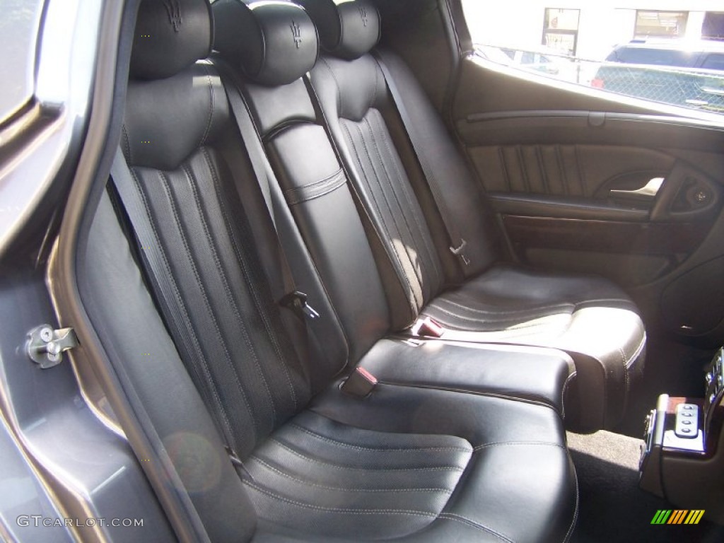 Nero Interior 2005 Maserati Quattroporte Standard Quattroporte Model Photo #51703774