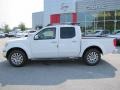 2011 Avalanche White Nissan Frontier SL Crew Cab  photo #2