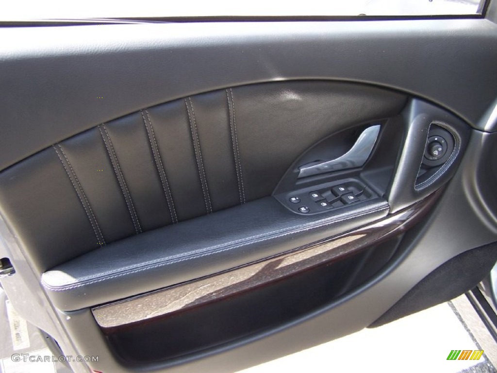 2005 Maserati Quattroporte Standard Quattroporte Model Nero Door Panel Photo #51703840