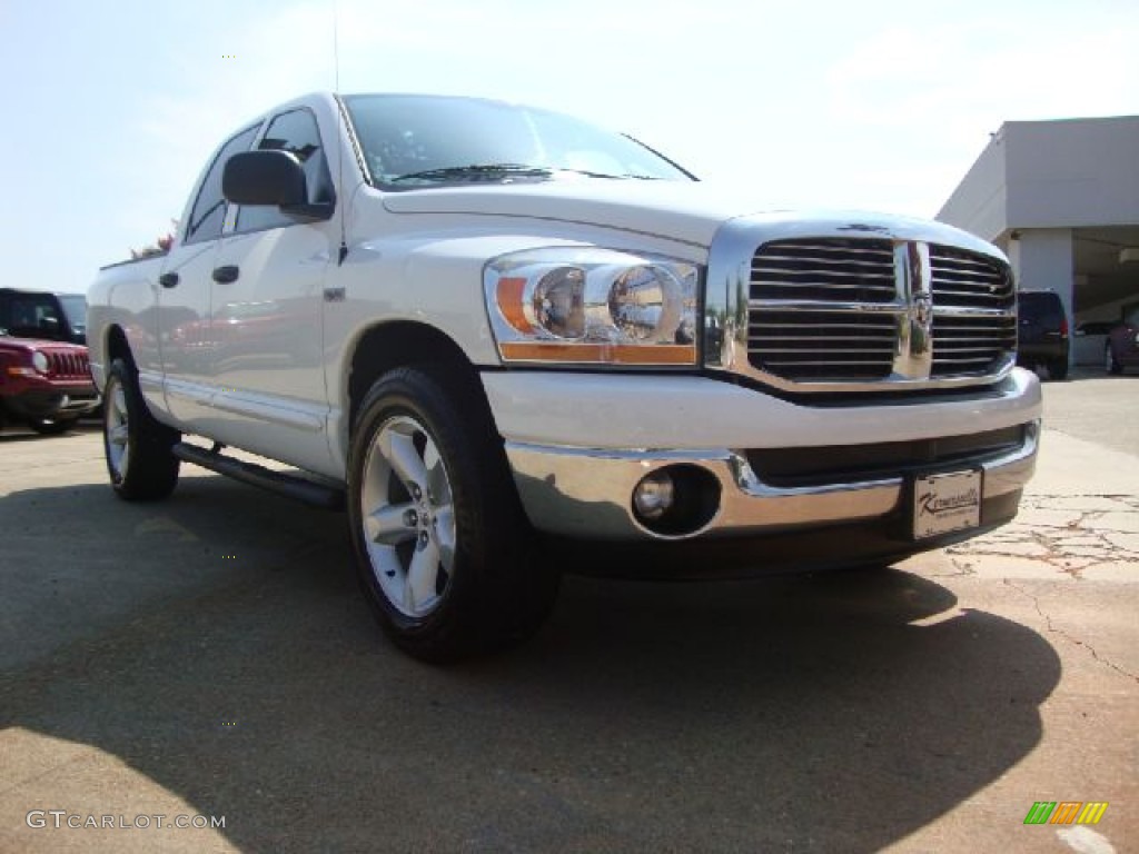 Bright White Dodge Ram 1500