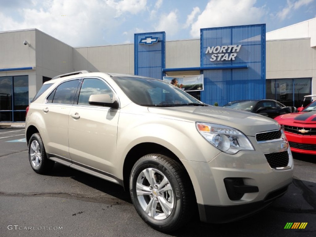 2011 Equinox LT AWD - Gold Mist Metallic / Jet Black photo #1