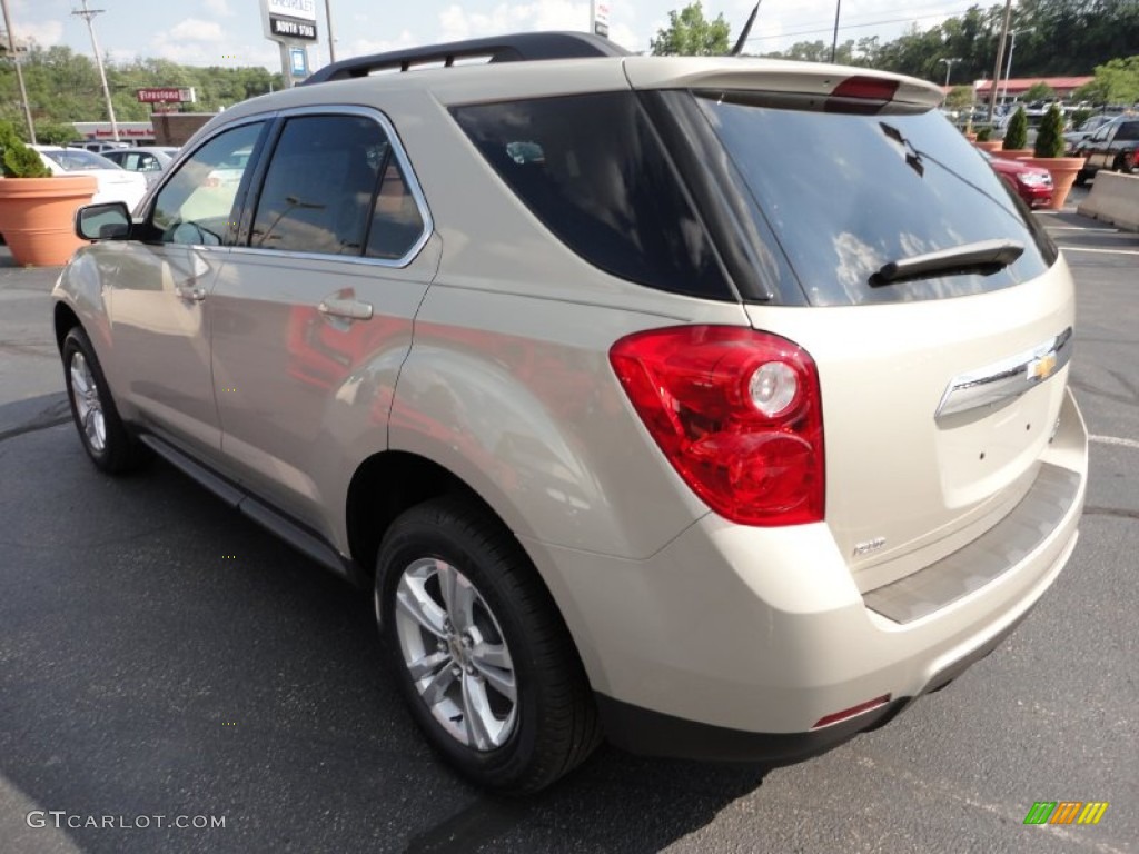 2011 Equinox LT AWD - Gold Mist Metallic / Jet Black photo #5