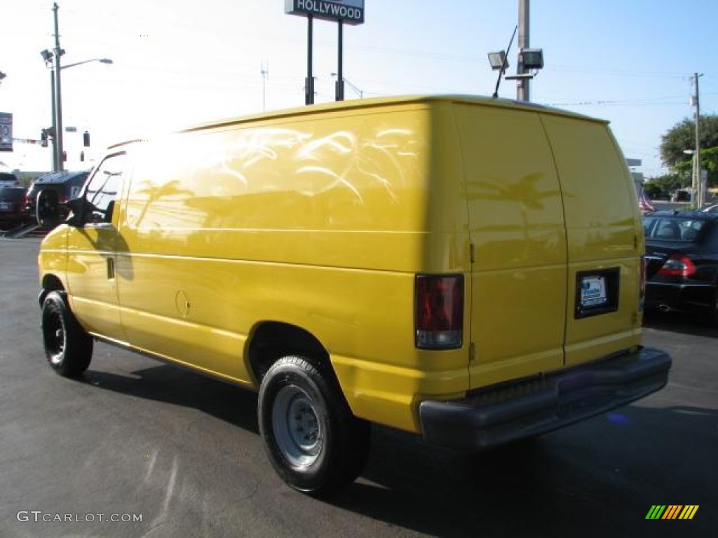 2007 E Series Van E250 Commercial - Fleet Yellow / Medium Flint Grey photo #7