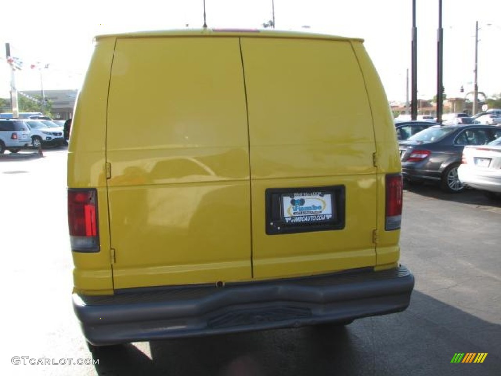 2007 E Series Van E250 Commercial - Fleet Yellow / Medium Flint Grey photo #9