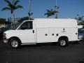 Summit White - Express 3500 Cutaway Utility Van Photo No. 6