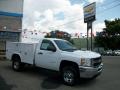 Summit White 2011 Chevrolet Silverado 2500HD Regular Cab 4x4 Chassis