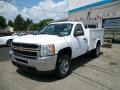 Summit White - Silverado 2500HD Regular Cab 4x4 Chassis Photo No. 3