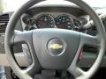 Dark Titanium 2011 Chevrolet Silverado 2500HD Regular Cab 4x4 Chassis Steering Wheel