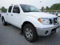 2009 Avalanche White Nissan Frontier SE Crew Cab 4x4  photo #7