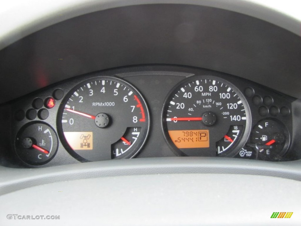 2009 Nissan Frontier SE Crew Cab 4x4 Gauges Photo #51706027