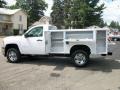 Summit White - Silverado 2500HD Regular Cab 4x4 Chassis Photo No. 33