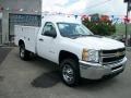 Summit White - Silverado 2500HD Regular Cab 4x4 Chassis Photo No. 44