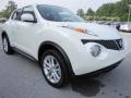 White Pearl 2011 Nissan Juke SV Exterior