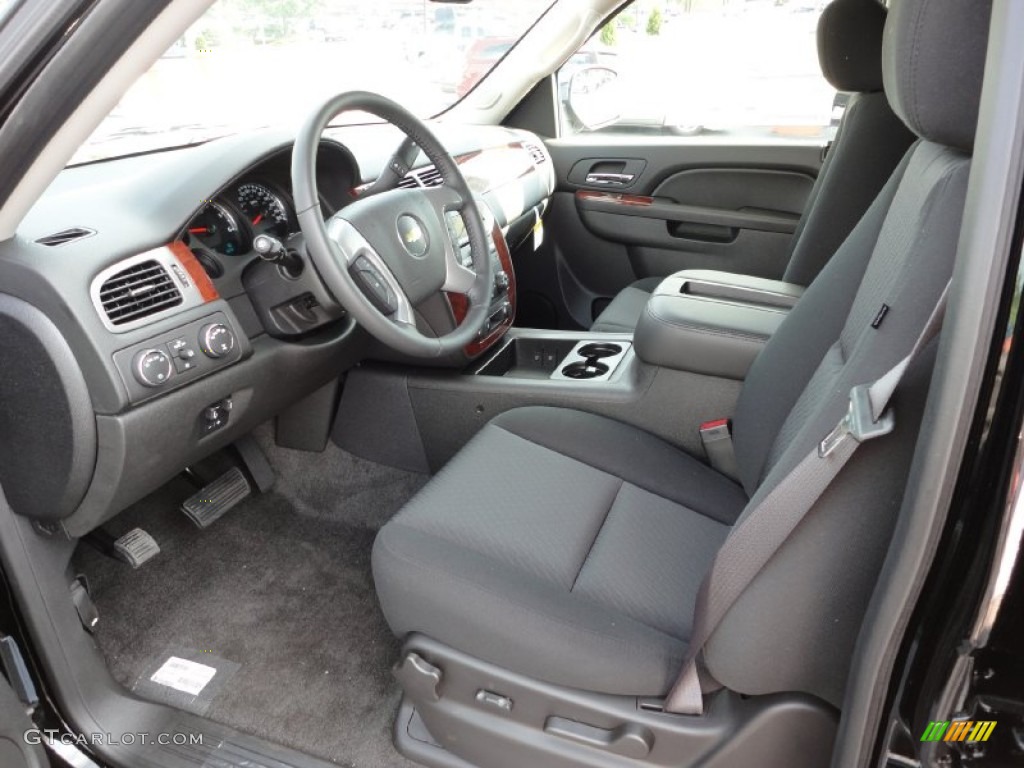 Ebony Interior 2011 Chevrolet Suburban LS 4x4 Photo #51706710
