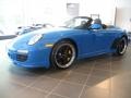 Pure Blue 2011 Porsche 911 Speedster