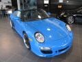 2011 Pure Blue Porsche 911 Speedster  photo #9